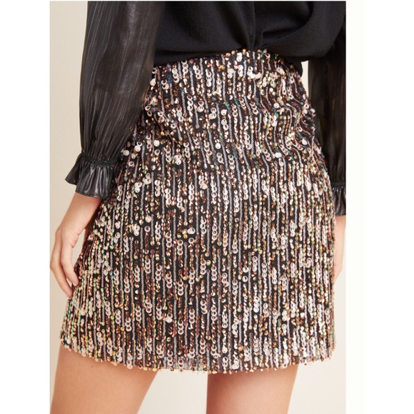 Anthropologie Dresses & Skirts - Anthropology Sequin Mini Skirt